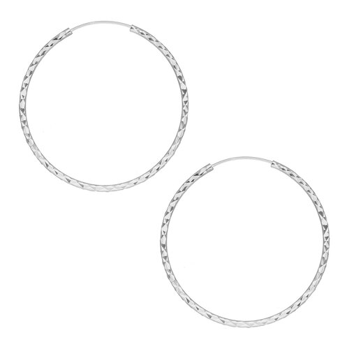 Argolla Facetada 40 mm