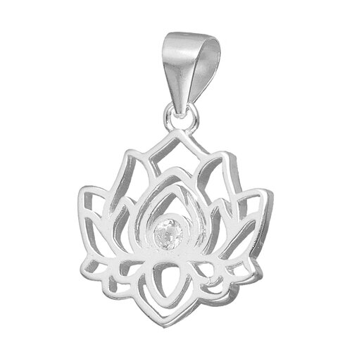 Colgante Flor de Loto Circón