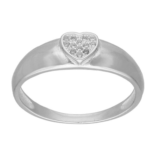 Anillo Liso Corazón Circones