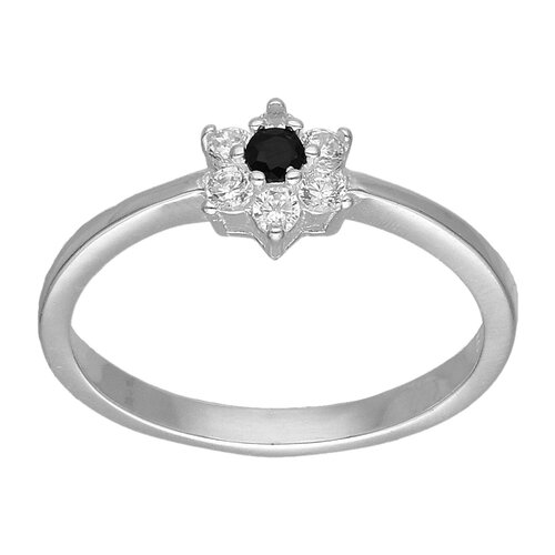 Anillo Flor Circones Ónix
