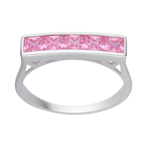 Anillo Cintillo Circones Rosa Francia