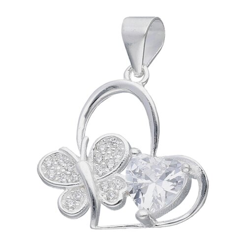 Colgante Corazones Mariposa Circones