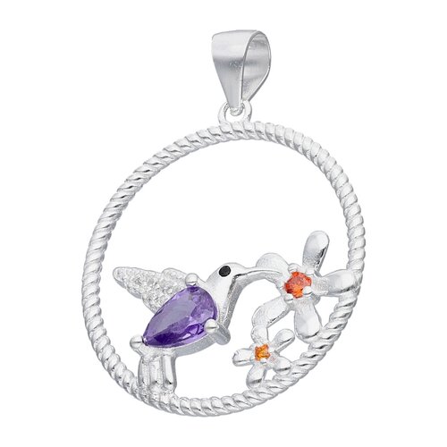 Colgante Colibrí Flores Circones Multicolor