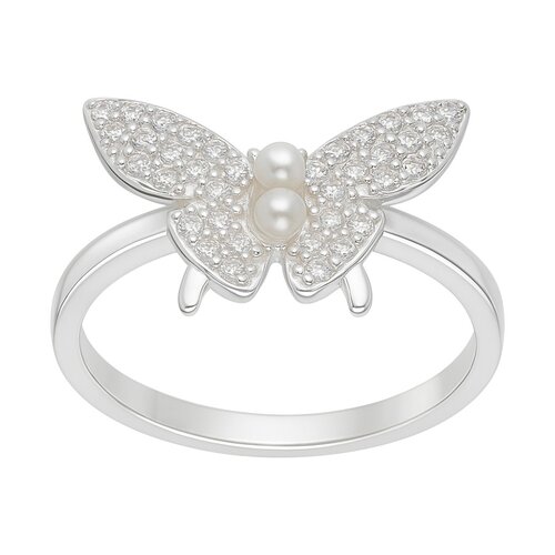 Anillo Mariposa Circones Perlas