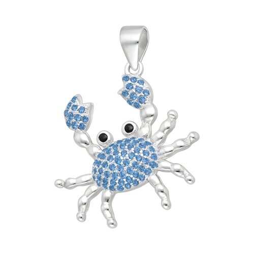 Colgante Cangrejo Circones Agua Marina