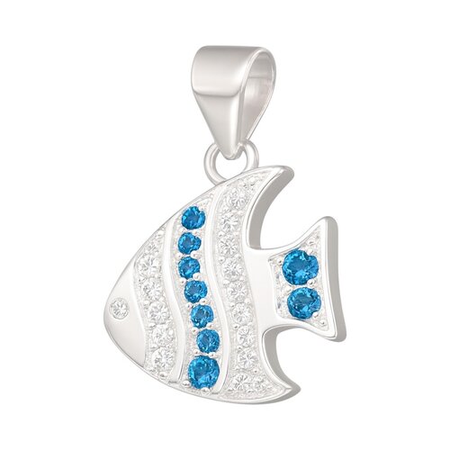 Colgante Pez Circones Agua Marina