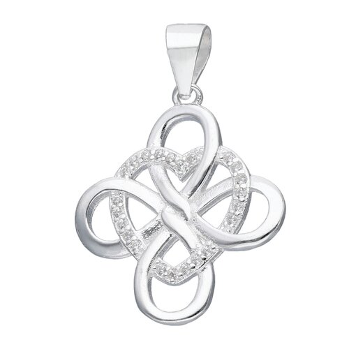 Colgante Nudo de Brujas Corazón Circones