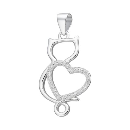 Colgante Gatito Corazón Circones