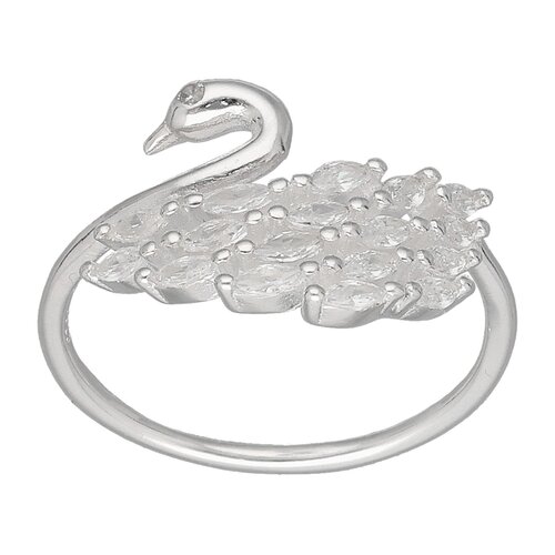 Anillo Cisne Circones Baguette