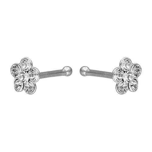 Aro Piercing Flor Circones