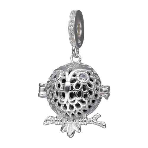 Colgante Charm Búho Llamador de Ángeles Circones 15 mm