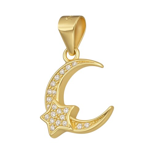 Colgante Media Luna Estrella Circones