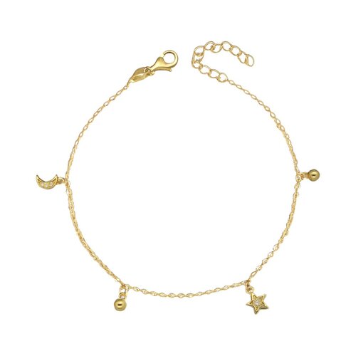 Pulsera Media Luna Estrella Circones