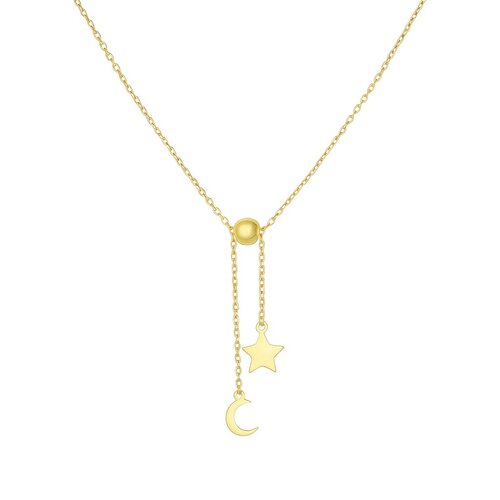 Collar Ajustable Estrella Media Luna