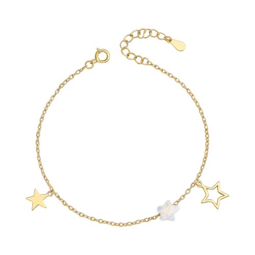 Pulsera Estrellas Hecho con Cristal Swarovski® Tornasol