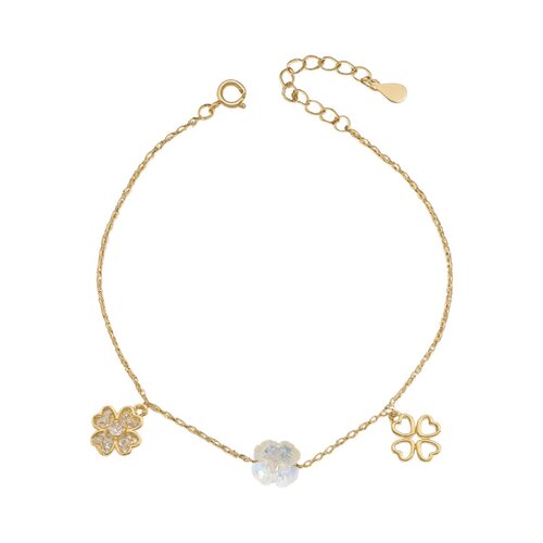 Pulsera Trébol de la Suerte Hecho con Cristal Swarovski®Circones