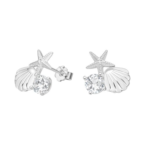 Aro Concha Estrellas de Mar Circón