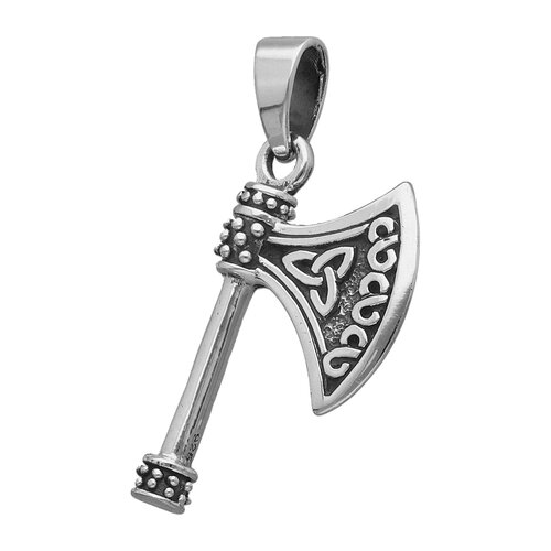 Colgante Hacha Vikinga Triqueta