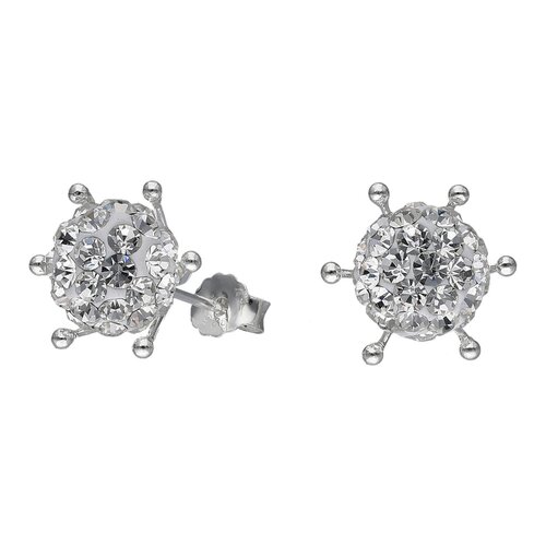 Aro Pistilo con Strass 8 mm