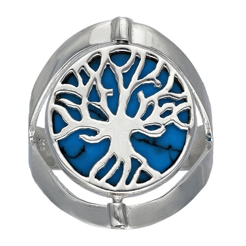 Anillo Reversible Árbol de la vida Turquesa