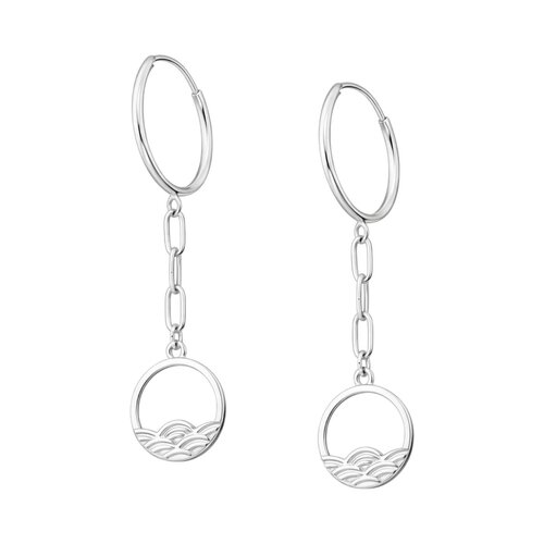 Argolla Eslabones Olas 16 mm