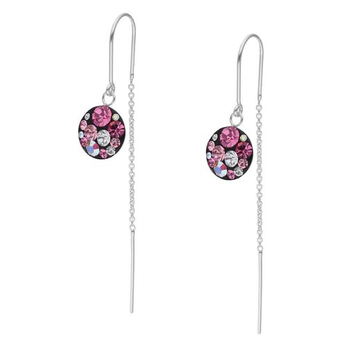 Aro Pasador Cristales Hecho con Swarovski® Multicolor