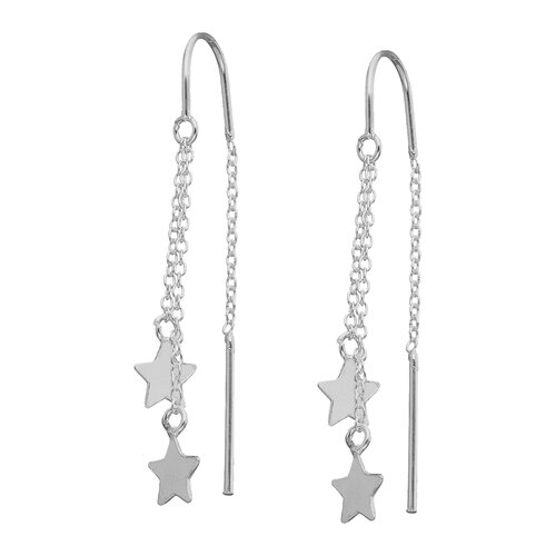 Aro Pasador Cadenas Estrellas