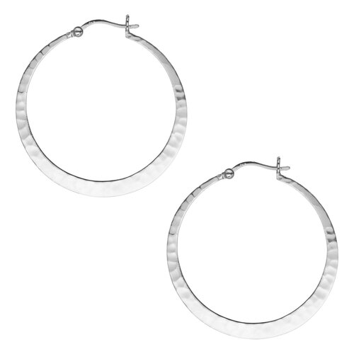 Argolla Plana Facetada 48 mm
