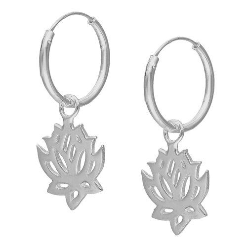 Argolla Flor de Loto 16 mm