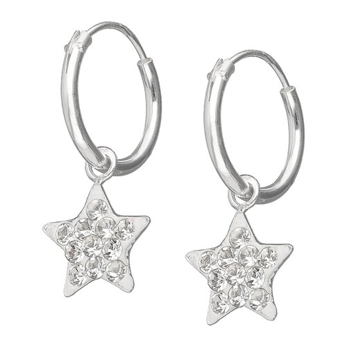 Argolla Estrella Strass 12 mm