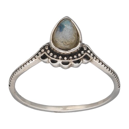 Anillo Étnico Gota Labradorita