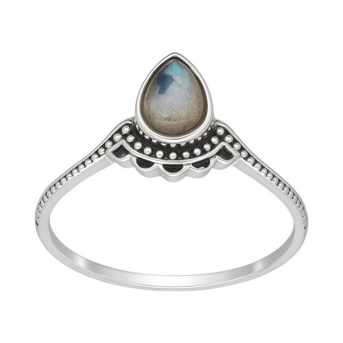 Anillo Étnico Gota Labradorita