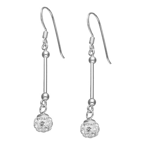Aro Palito Esferas Strass 6 mm