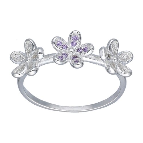 Anillo Flores Circones Violeta