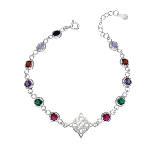 Pulsera Nudo de Brujas Circones Multicolor
