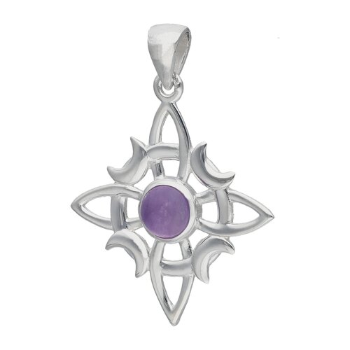 Colgante Nudo de Brujas Amatista