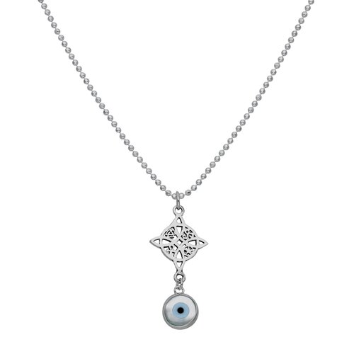 Collar Nudo de Brujas Ojo Turco