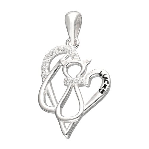 Colgante Corazón Gatito Circones