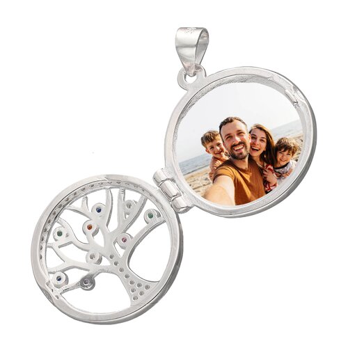 Colgante Relicario Árbol de la Vida Circones Multicolor