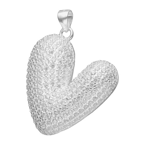 Colgante Maxi Corazón Chunky Circones Pavé