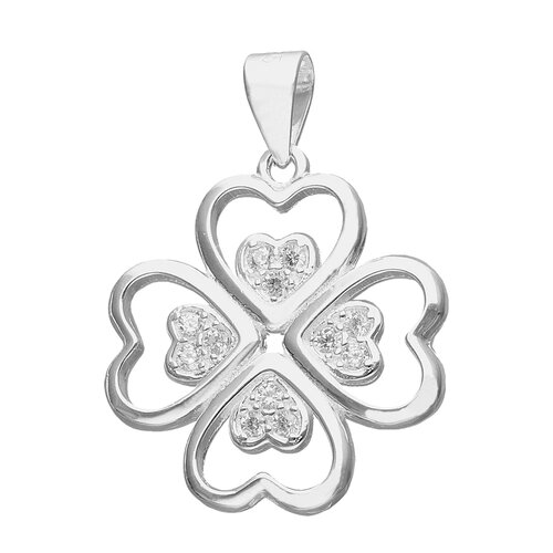 Colgante Trébol Corazones Circones