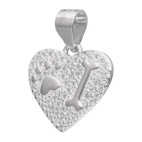 Colgante Corazón Patita Huesito Circones