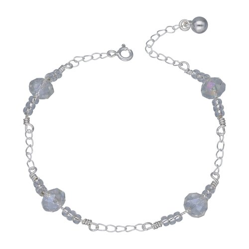 Pulsera Esfera Cristales Hecho con Swarovski® Tornasol