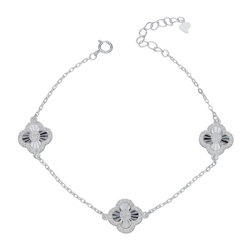 Pulsera Trébol de la Suerte Circones