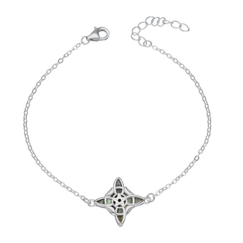 Pulsera Nudo de Brujas Abalón