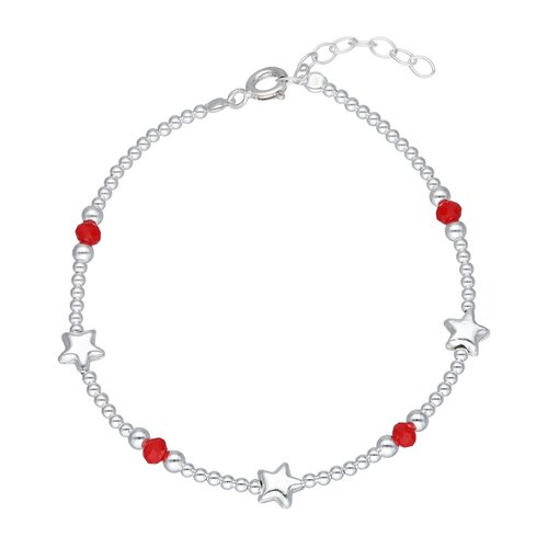 Pulsera Estrellas Esferas Jaspe