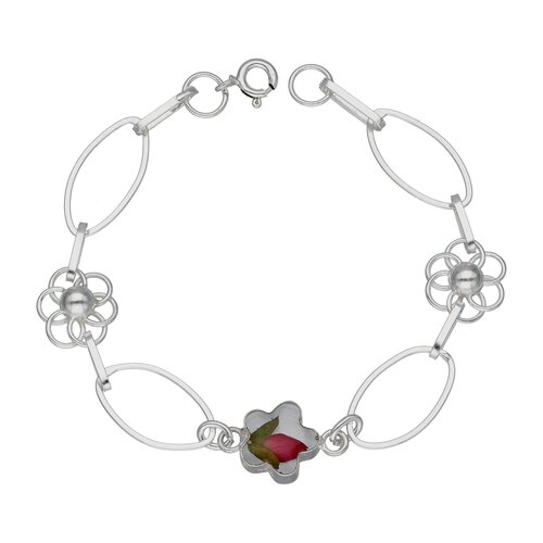 Pulsera Ovalos Flores Naturaleza Muerta