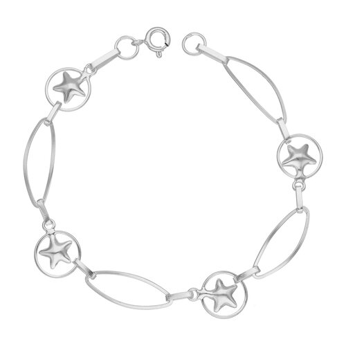 Pulsera Círculos Óvalos Estrellas
