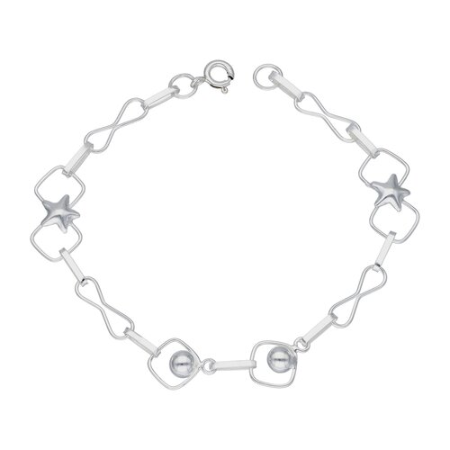 Pulsera Infinitos Rombos Estrellas