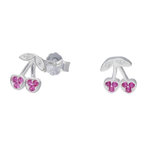 Aro Cereza Circones Fucsia